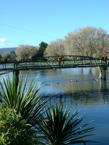 Centennial Lagoon - Palmerston North, Manawatu, New Zealand - 30 July 2000