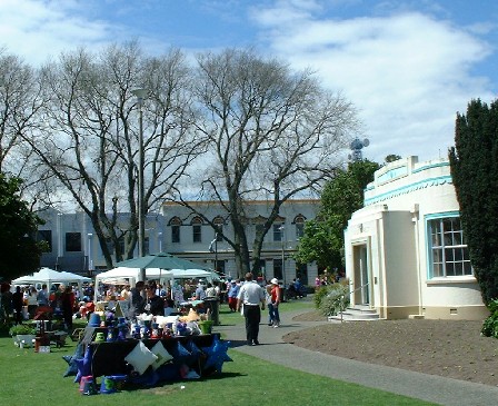 A Market Day in the The Square, Palmerston North, Manawatu, New Zealand - 28 October 2000