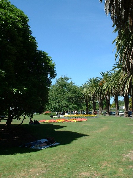 Esplanade Park, Palmerston North, Manawatu, New Zealand - 22 January 2001