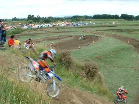 Blue Wing Honda New Zealand International Motorcross Grand Prix, 43rd year, near Woodville, New Zealand - 25 January 2004