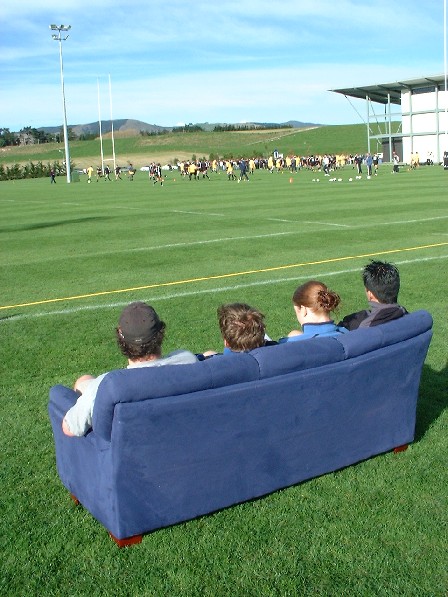 All Blacks triallists (Possibles & Probables) in training, adidas Institute Of Rugby, Massey University, Manawatu, New Zealand - 28 May 2004