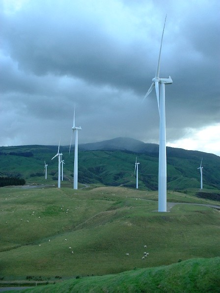 Te Apiti Wind Farm - two minutes later