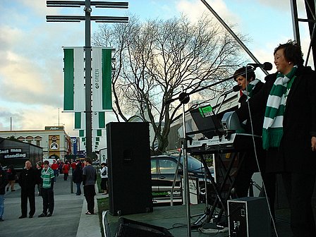 Local music entertainment - Lions vs Manawatu - The Square, Palmerston North