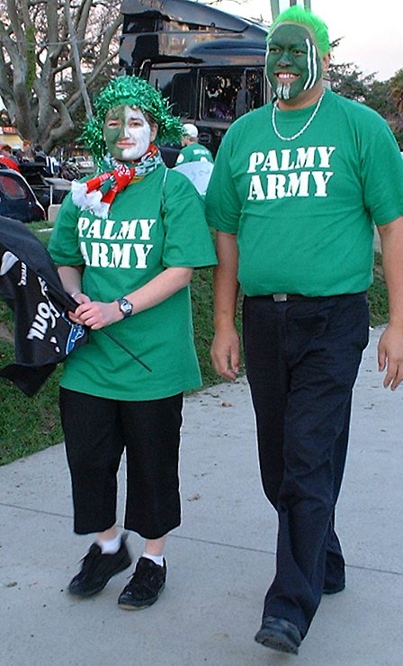 It's Easy being Green - Go Green - Lions vs Manawatu - The Square, Palmerston North